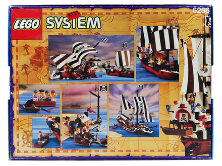 Конструктор Пираты LEGO 6286 Глаз Черепа Шхуна