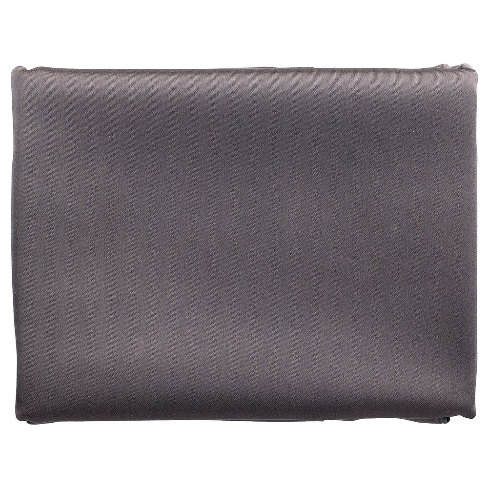Kitsch, Атласная наволочка, стандартный размер, уголь, 1 наволочка