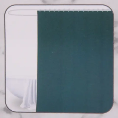 Штора для ванной EVA 180*180"Лазурь» (без колец)