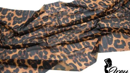 Сетка с принтом "леопард"