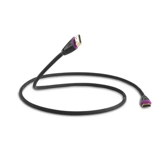 QED PROFILE E-flex HDMI Black Cable 2.0m