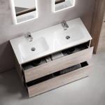 Тумба напольная под раковину Sancos Libra Floor, дуб галифакс натуральный 1190х450х840 мм