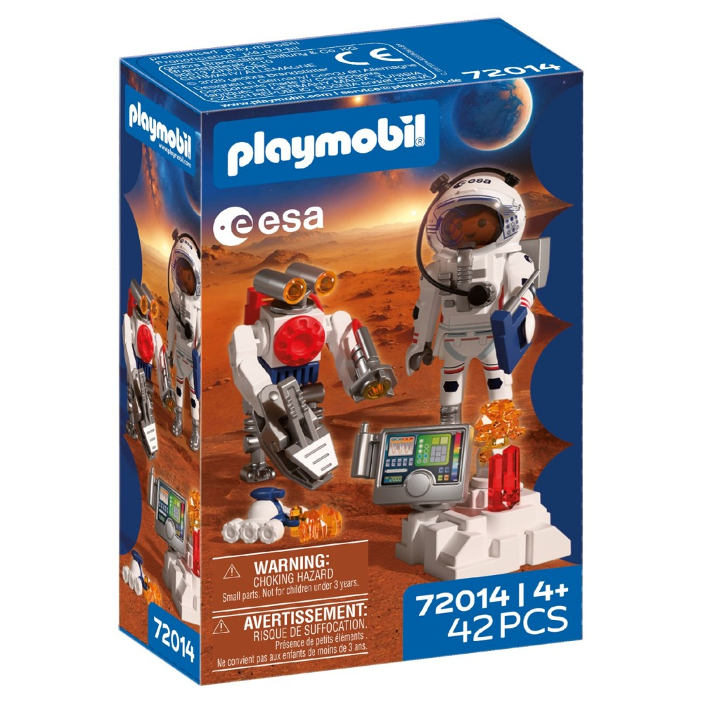 Playmobil - Астронавт ESA с роботом 72014