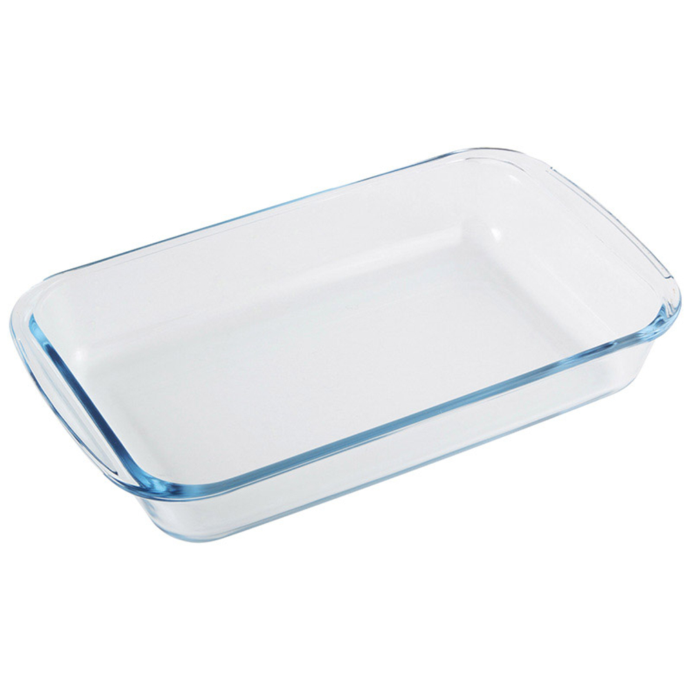Форма для запекания из боросил стекла с ручками FELICITA (1.0л)