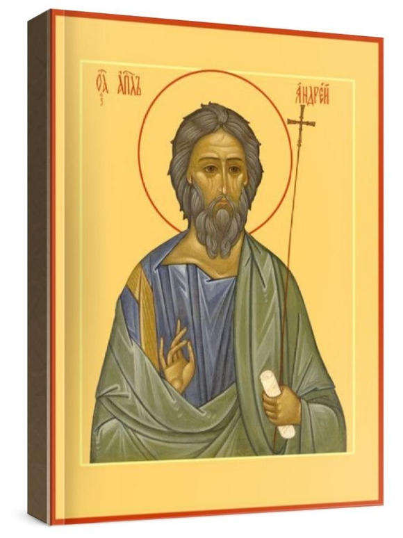 Андрей Первозванный (рукописная икона)