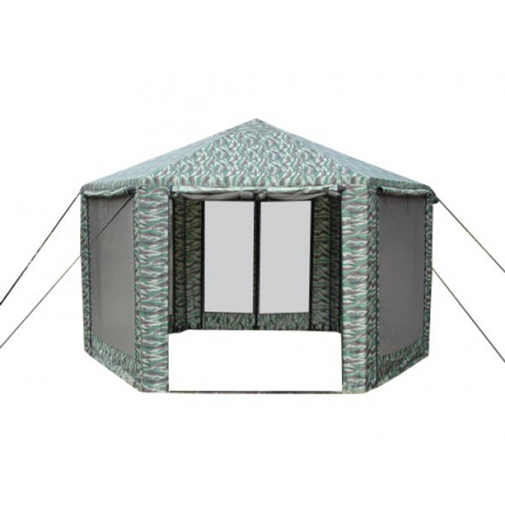 Шатер Митек «Пикник-шестигранник» камуфлированный