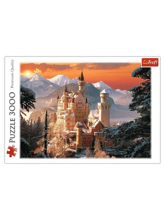 Пазлы для взрослого 3000 элементов Нойшванштайн