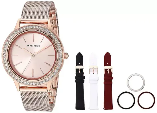 Женские часы Anne Klein AK/3418RGST (В наборе)