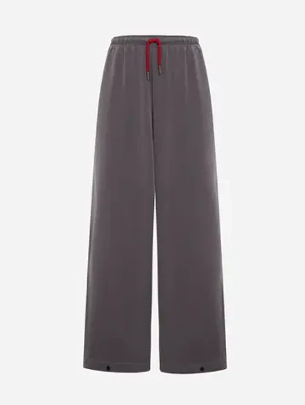Брюки из модала серые