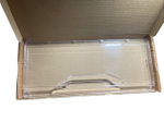 Панель ящика 198*456мм морозильной камеры прозрачный Ariston, Indesit C00385667, C00372744, 385667, 372744