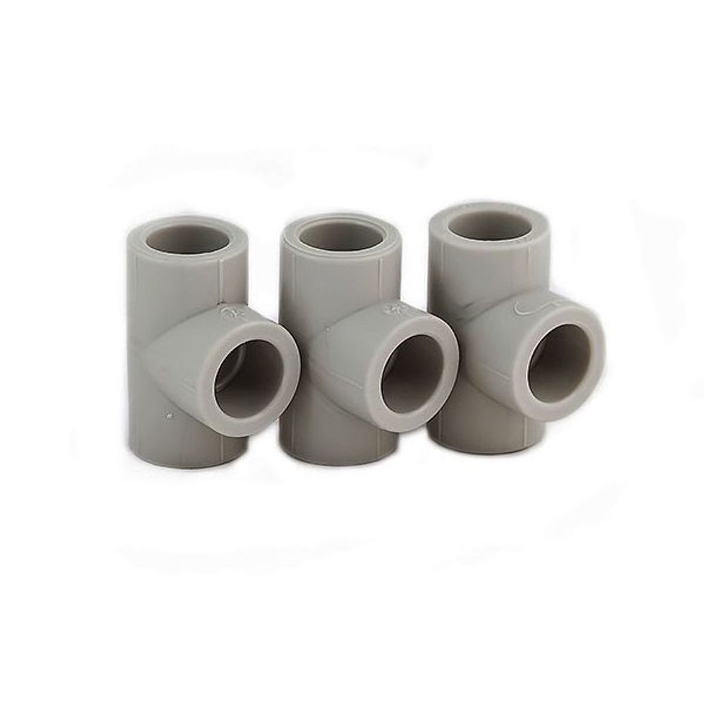 Тройник 50 ПП Vostok (серый)