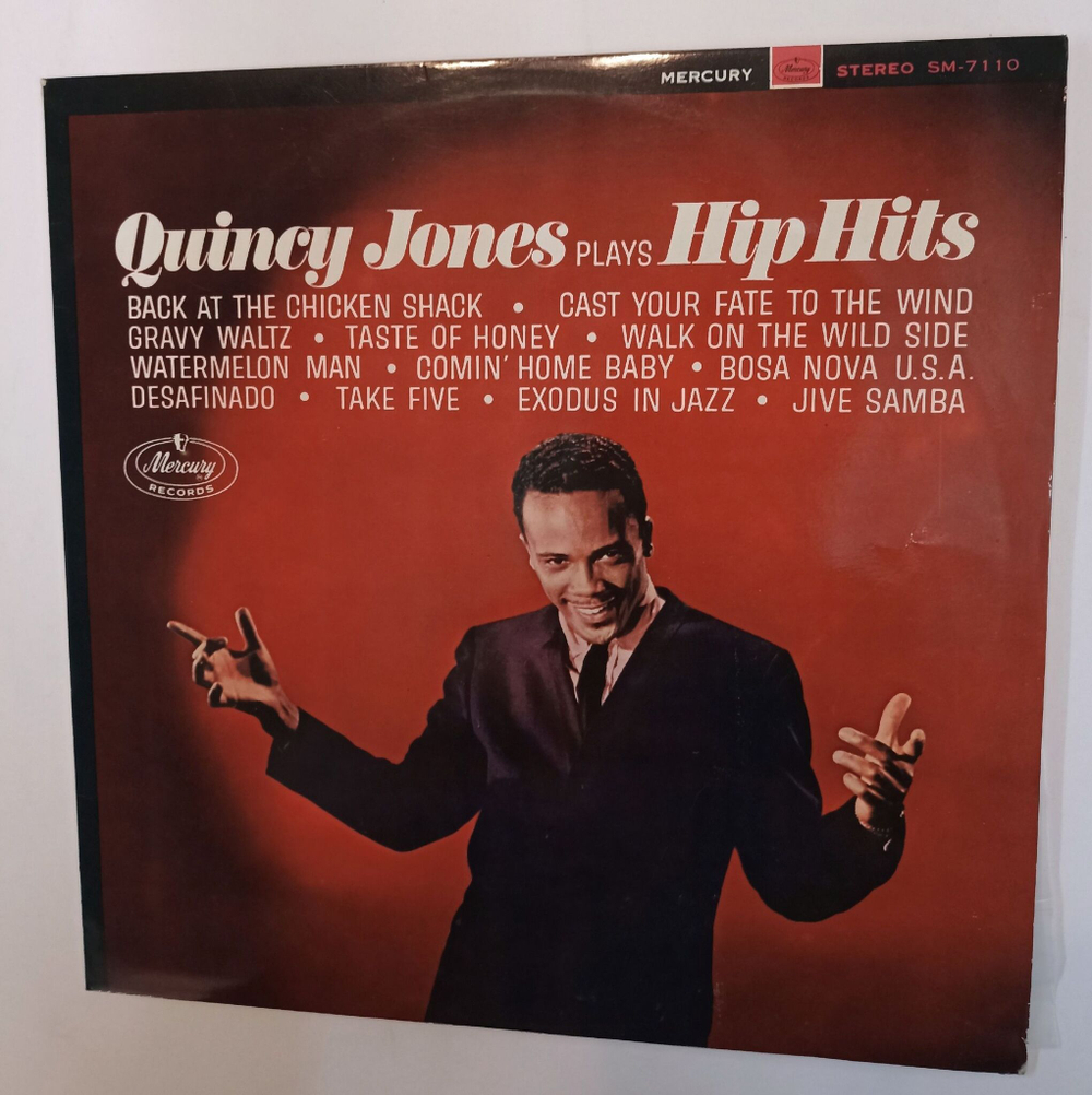 Винтажная виниловая пластинка LP Quincy Jones Plays Hip Hits (Japan 1963)