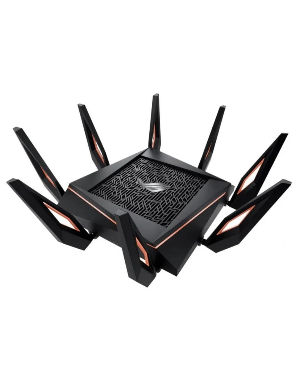 Роутер ASUS GT-AX11000 // AX11000 // 1148 + 4804Mbps, 2,4 + 5 gGz, 8 antenna, USB, GBT LAN ; 90IG04H0-MU9G00