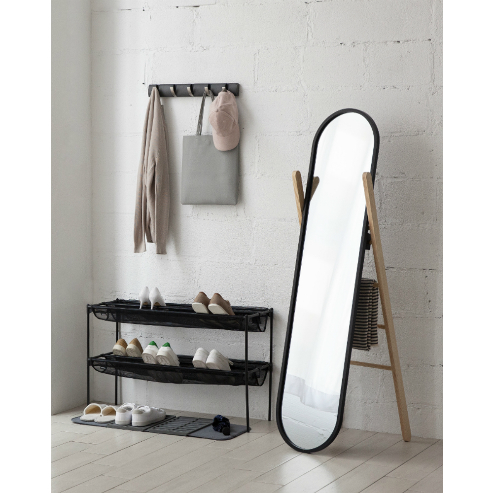 Напольное зеркало с вешалкой Hub