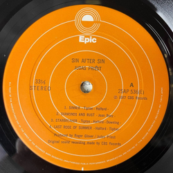 Винтажная виниловая пластинка LP Judas Priest Sin After Sin (Japan 1977) (Obi) Diamonds And Rust