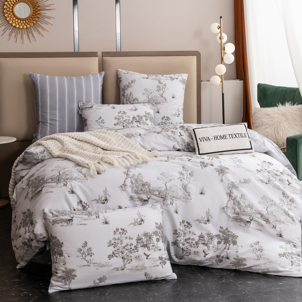 Комплект постельного белья Делюкс Сатин 100% хлопок L440