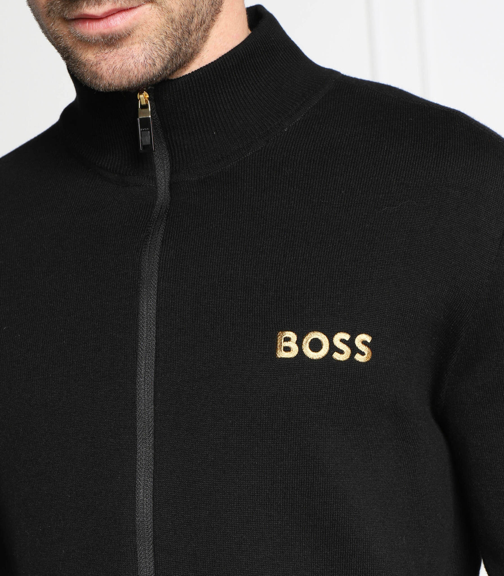 свитер zolram BOSS GREEN - черный(50482397)
