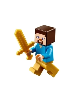 Конструктор Майнкрафт Приключения в тайге 74 детали