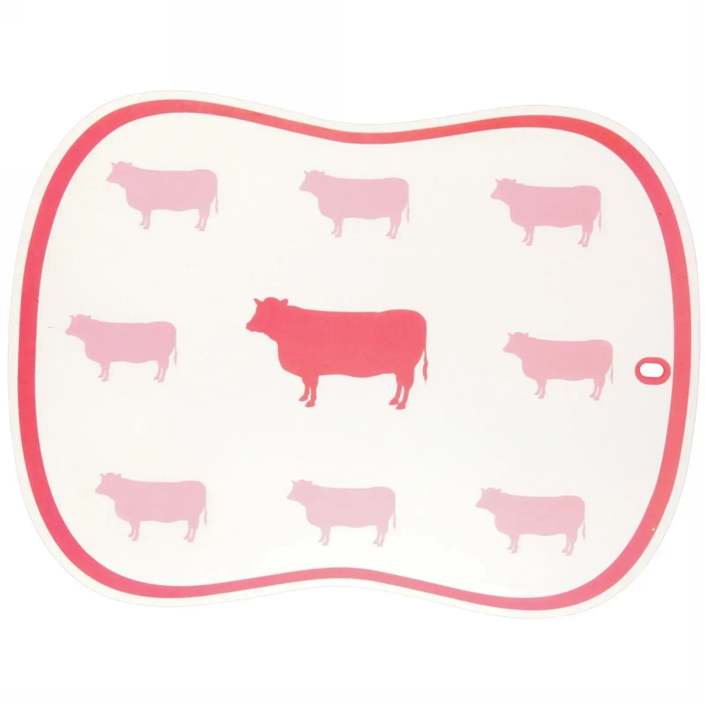 Доска разделочная пластиковая гибкая 40*30см «Мясо»