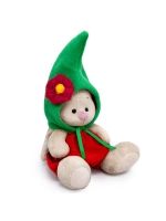 Мягкая игрушка Зайка Ми в зелёном колпачке 15 см SidX-555