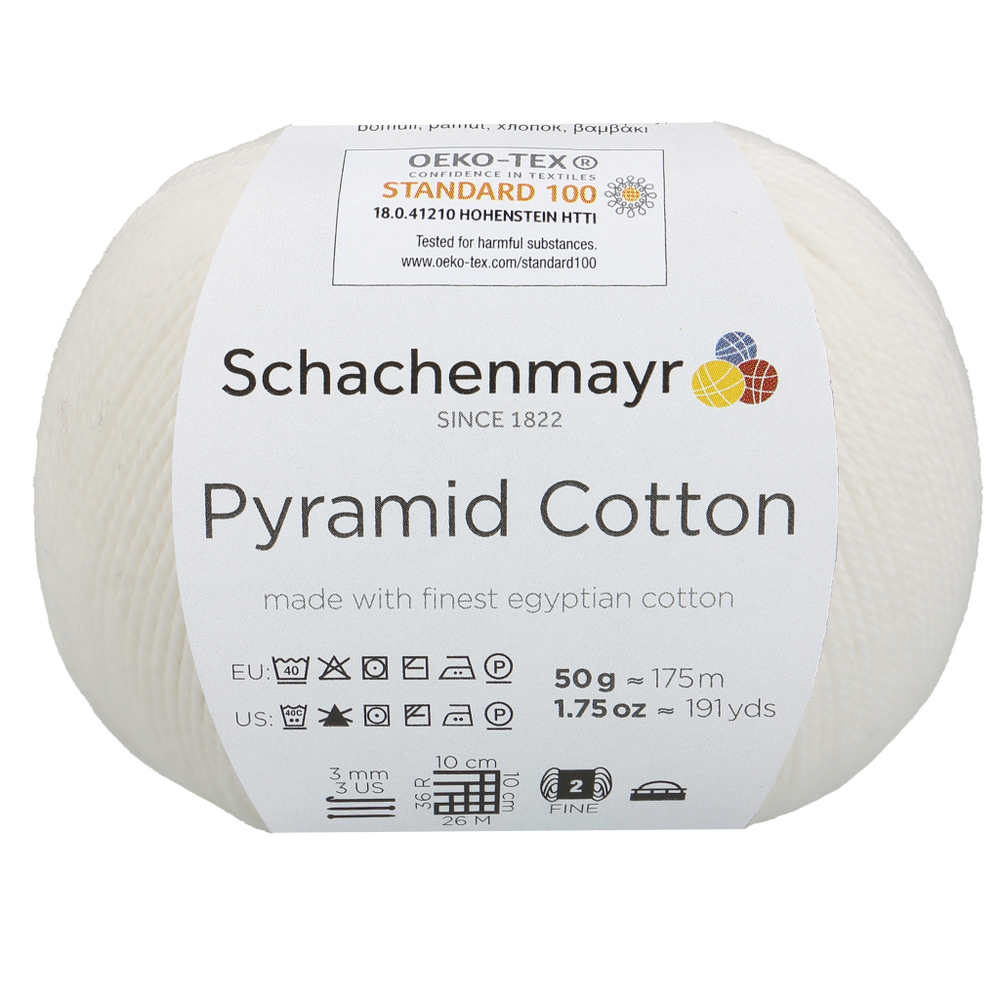 Пряжа Schachenmayr Pyramid Cotton (01)