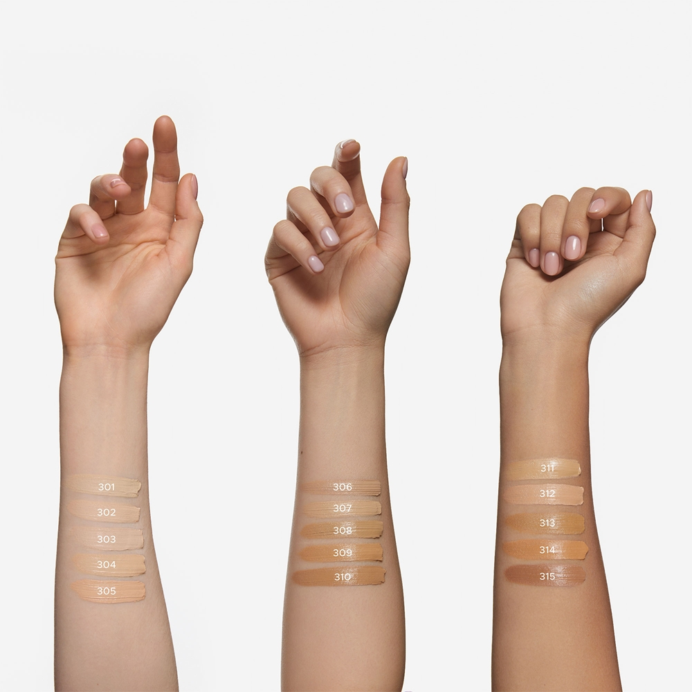 Inglot Skin Focused Care Face Foundation SPF 50 - Тональная основа с защитой SPF 50 оттенок 303 Porcelain Beige, 30 ml