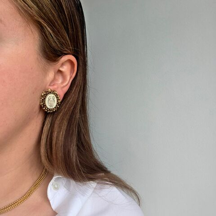 Клипсы Jonné с греческими амфорами