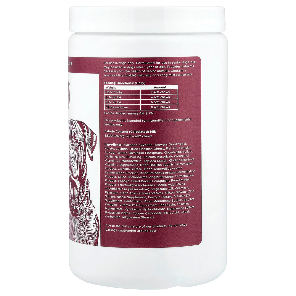 Chew + Heal, мультивитамины 12-в-1 для собак, 120 жевательных таблеток, 480 г (16,9 унции)