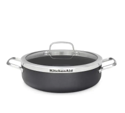 KitchenAid Кастрюля для тушения Aluline 28 см 4,2 л с крышкой