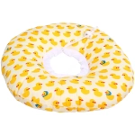 Воротник ветеринарный на кулиске «ЛЮБИМЫЙ БРО», уточки, р M, окружность шеи 17-27см (лейбл)