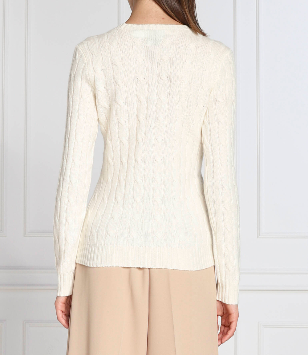 кашемировый свитер POLO RALPH LAUREN - кремовый(211880516)