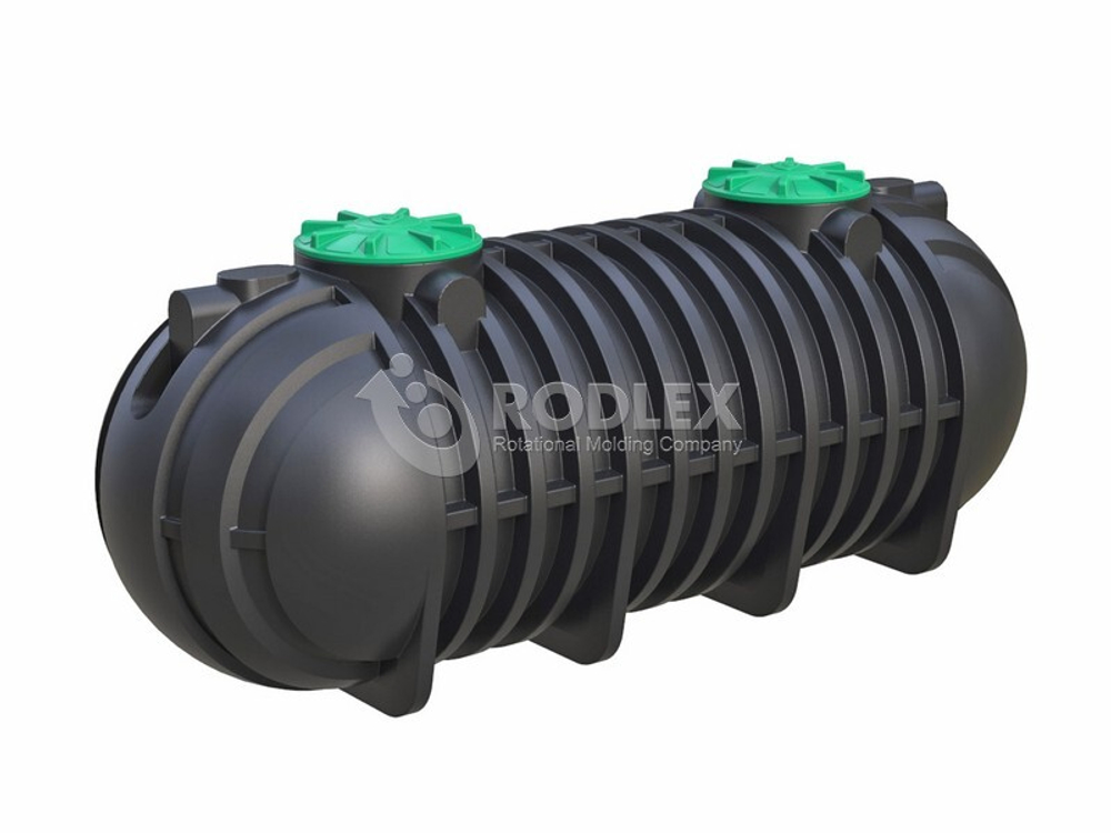 Емкость подземной канализации S10000-2G New 2022 Родлекс Standart 10000 л.(1900x4900x2000см;370кг;) - арт.559718