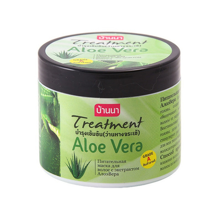 Banna / Маска для волос Алоэ вера. 300 мл. Тайская косметика