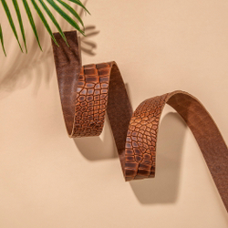 Ременная заготовка Tucson Cognac (3,3-3,5 мм), цв. Коричневый