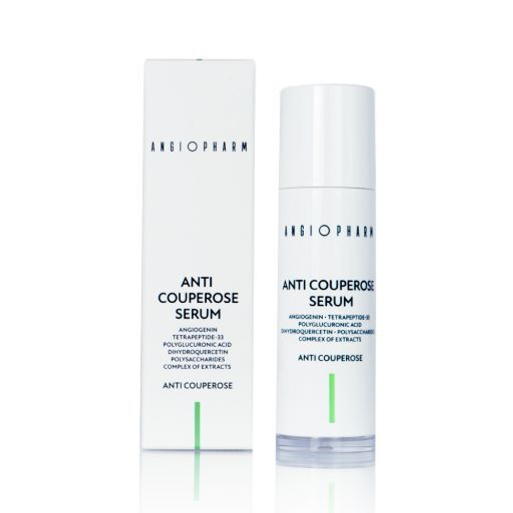ANGIOPHARM АНТИКУПЕРОЗНАЯ СЫВОРОТКА, 30 мл. | ANTI–COUPEROSE SERUM