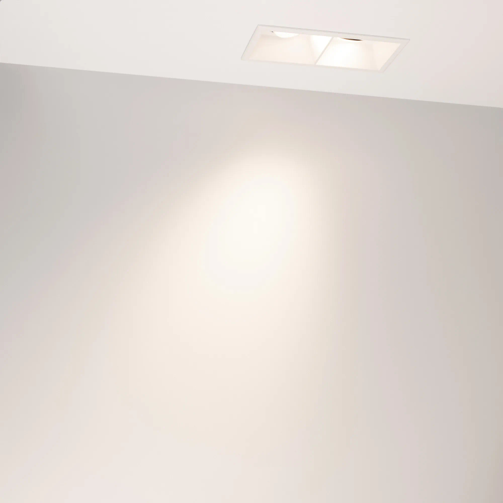 Светильник MS-FLOW-BUILT-S157x85-2x12W Day4000 (BK, 55 deg, 230V) (Arlight, IP20 Металл, 5 лет) 055936