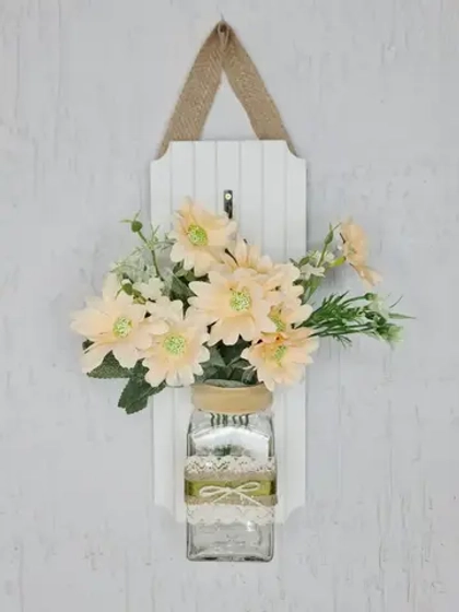 Панно настенное "Букетик хризантемы"