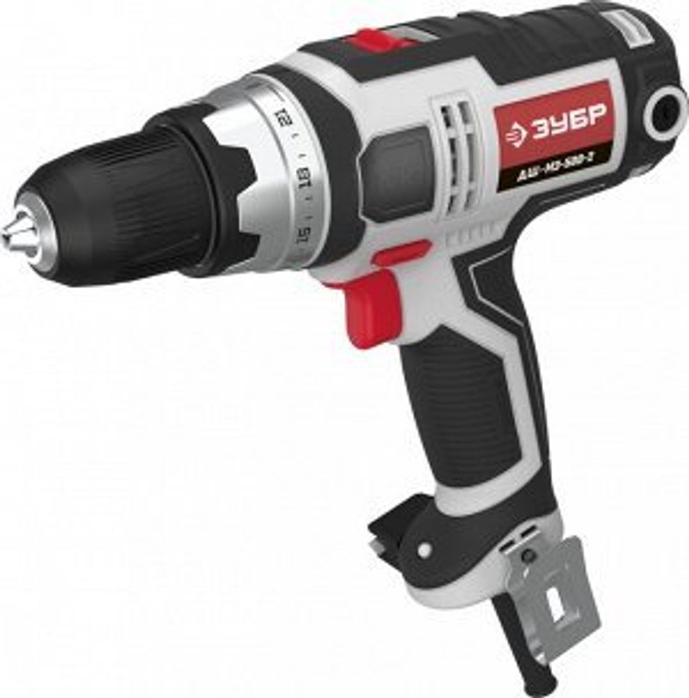 Дрель-шуруповерт сетевая, ЗУБР ДШ-М3-500-2