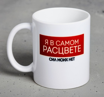 Кружка Я в самом расцвете…