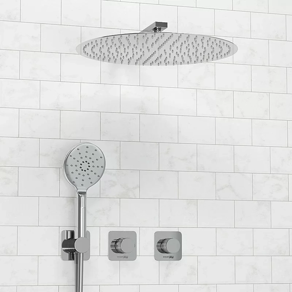 Душевая система WasserKRAFT Mosel 4600 SET2832 хром