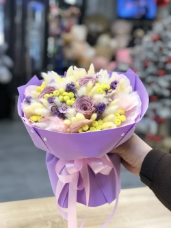 Букеты из сухоцветов