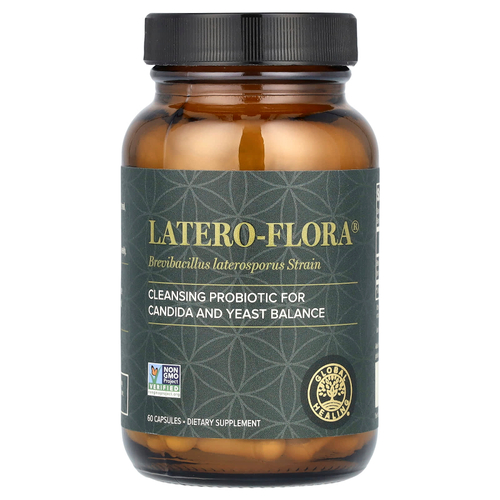Global Healing, Latero-Flora, 60 капсул (35 мкг в капсуле)