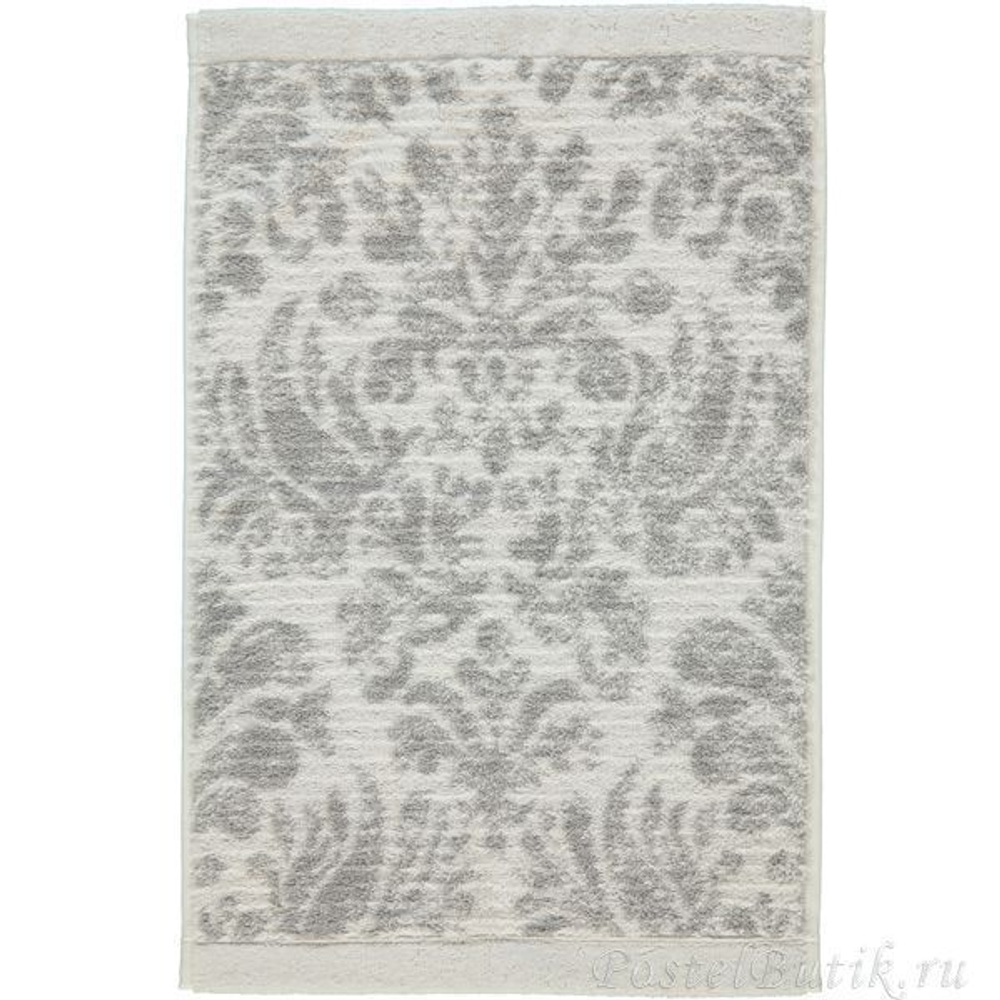 Полотенце 50x100 Cawo Contour Handtuch 8082 Jacquard серебро