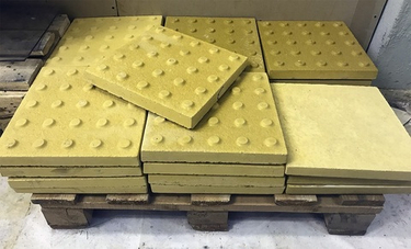 Обозначения рельефного рисунка на цветной тактильной плитке