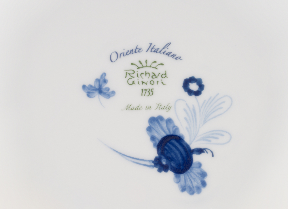 Салатник Richard Ginori Oriente Italiano Malachite (25 см)