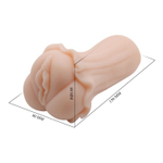 Мастурбатор-вагина без вибрации с имитацией юбки Cindy (Цвет: телесный)
