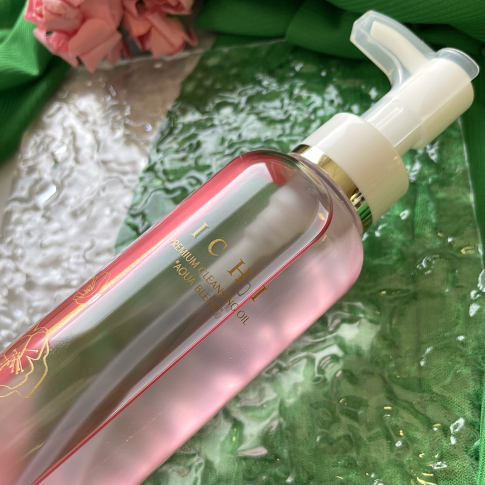 Натуральная масляная эссенция для умывания и снятия макияжа 2 в 1 ICHI Aqua Blend Cleansing Essence