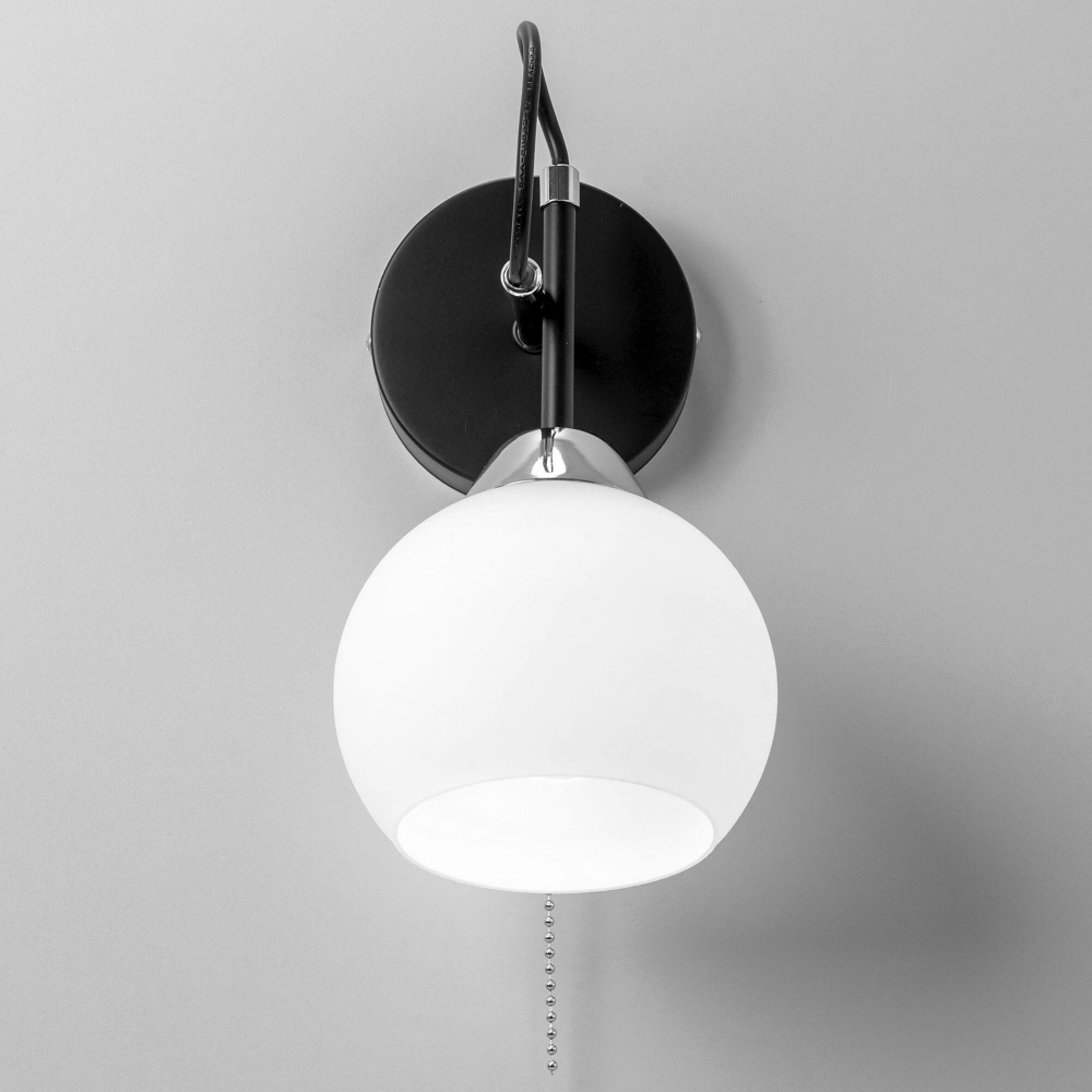 Citilux Стивен CL141411 Бра с выключателем Чёрное