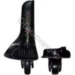 Колёса PLG-HK 22140, чёрные с оранжевой вставкой