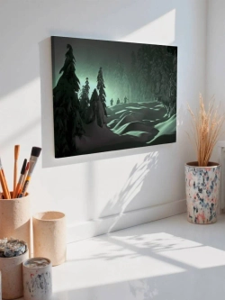 Картина на стену 40 X 50 Зимний лес